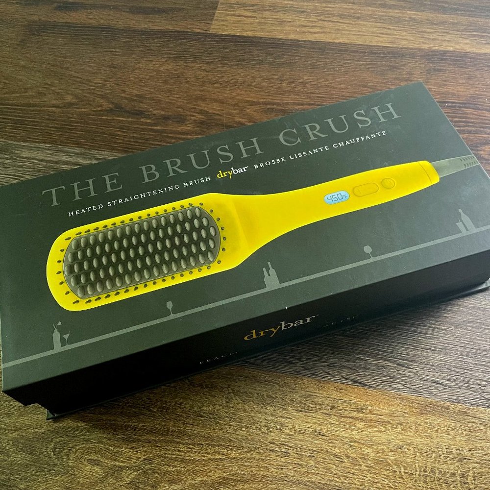 DryBar The Brush Crush Heated Straightening Hair Brush